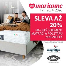DNY Marianne 17.4. - 20.4.2026 na prodejně v Teplicích