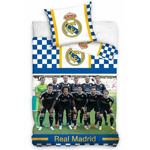 Dětské bavlněné povlečení Real Madrid 140x200