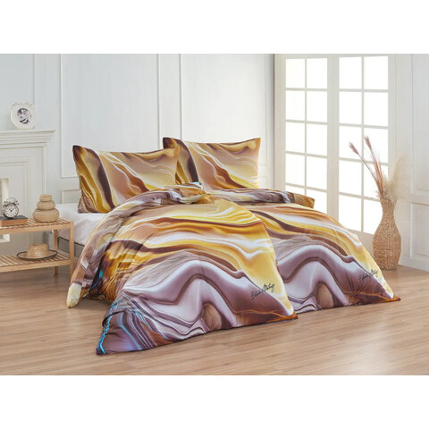 Povlečení Aurum Matragi Mako satén 2x140x200,2x70x90