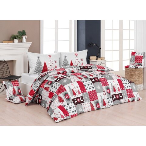 Povlečení Christmas Joy flanel premium 1x140x200, 1x70x90 Matějovský