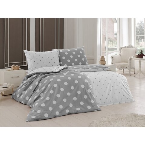 Povlečení Ponte Grey krep Matějovský 1x 140x200, 1x 70x90