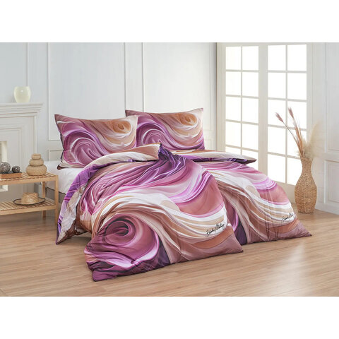 Povlečení Violet Matragi Mako satén 2x140x200,2x70x90