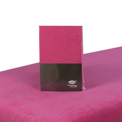 Prostěradlo Jersey 180x200x30 růžové s elastanem napínací LeRoy