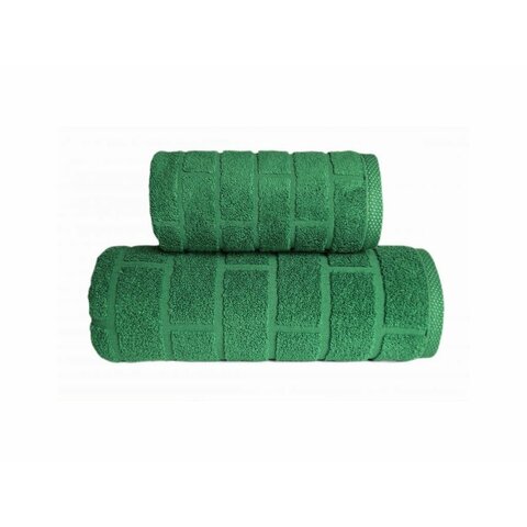Ručník Brick 50x90 tmavě zelený