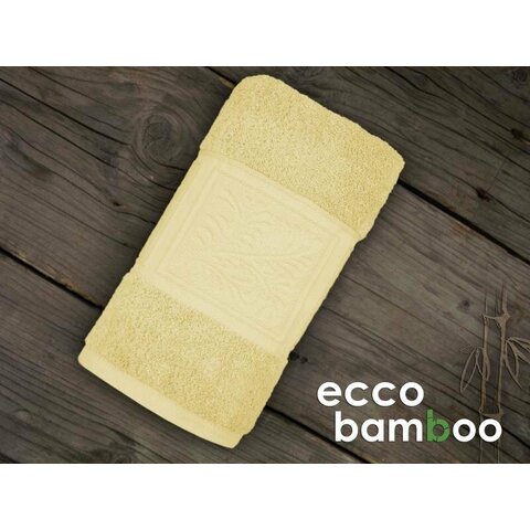 Ručník Ecco Bamboo 50x90 Luxus žlutá
