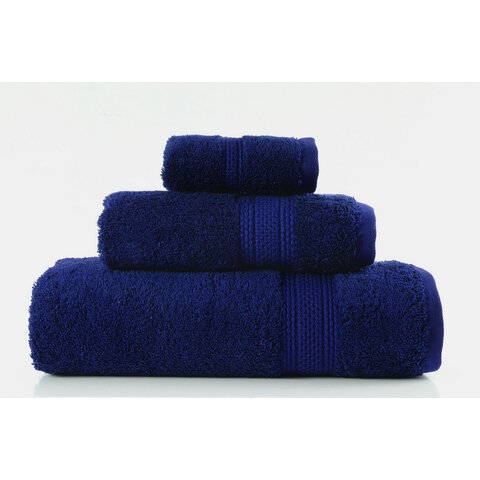 Ručník egyptská bavlna 50x90 tmavě modrá