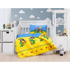 povlečení Krtek a jahůdky Bavlna deluxe 1x100x135, 1x40x60 Matějovský