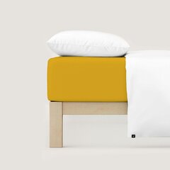 Prostěradlo Jersey Pure Bio 90x190-100x220x35 196 Yellow Deep Schlafgut